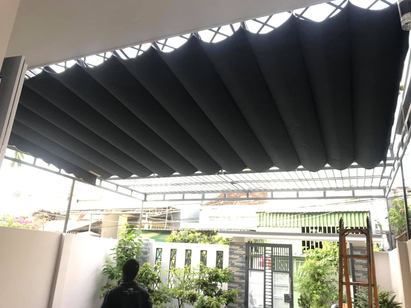 Cung cấp mái che di động sân vườn ở Vũng Tàu