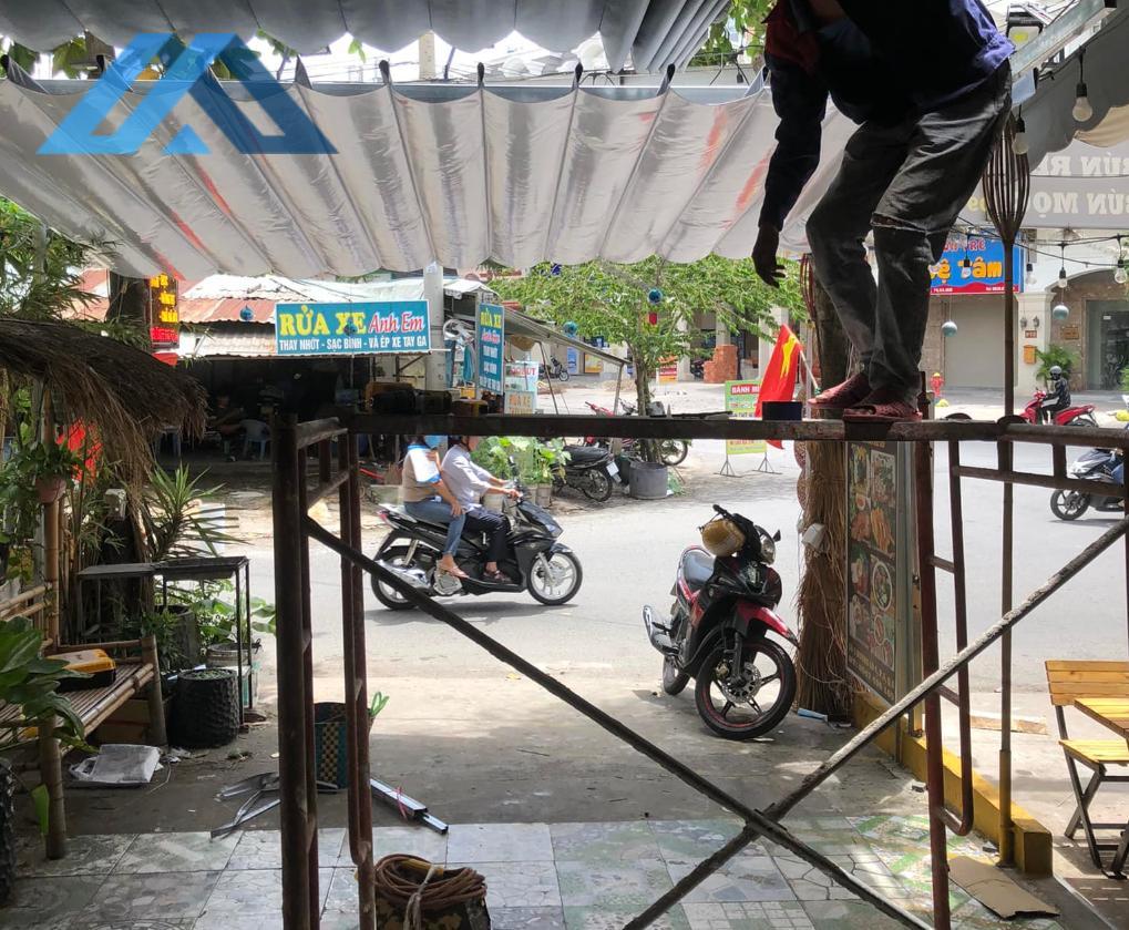 Dịch vụ thi công mái che quán cà phê tại Vũng Tàu