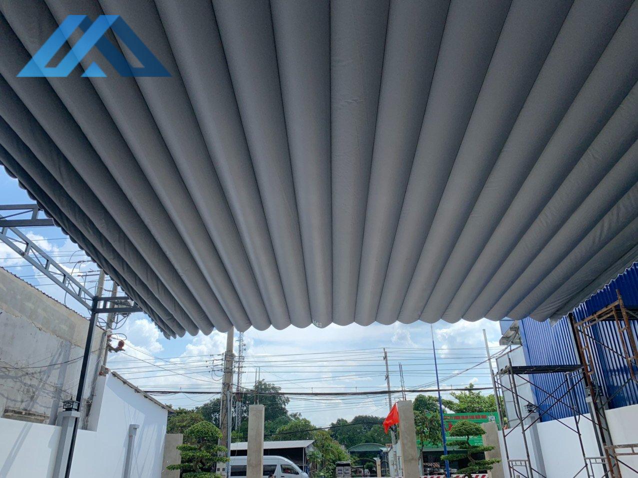 Thi công mái che nắng mưa tại Vũng Tàu