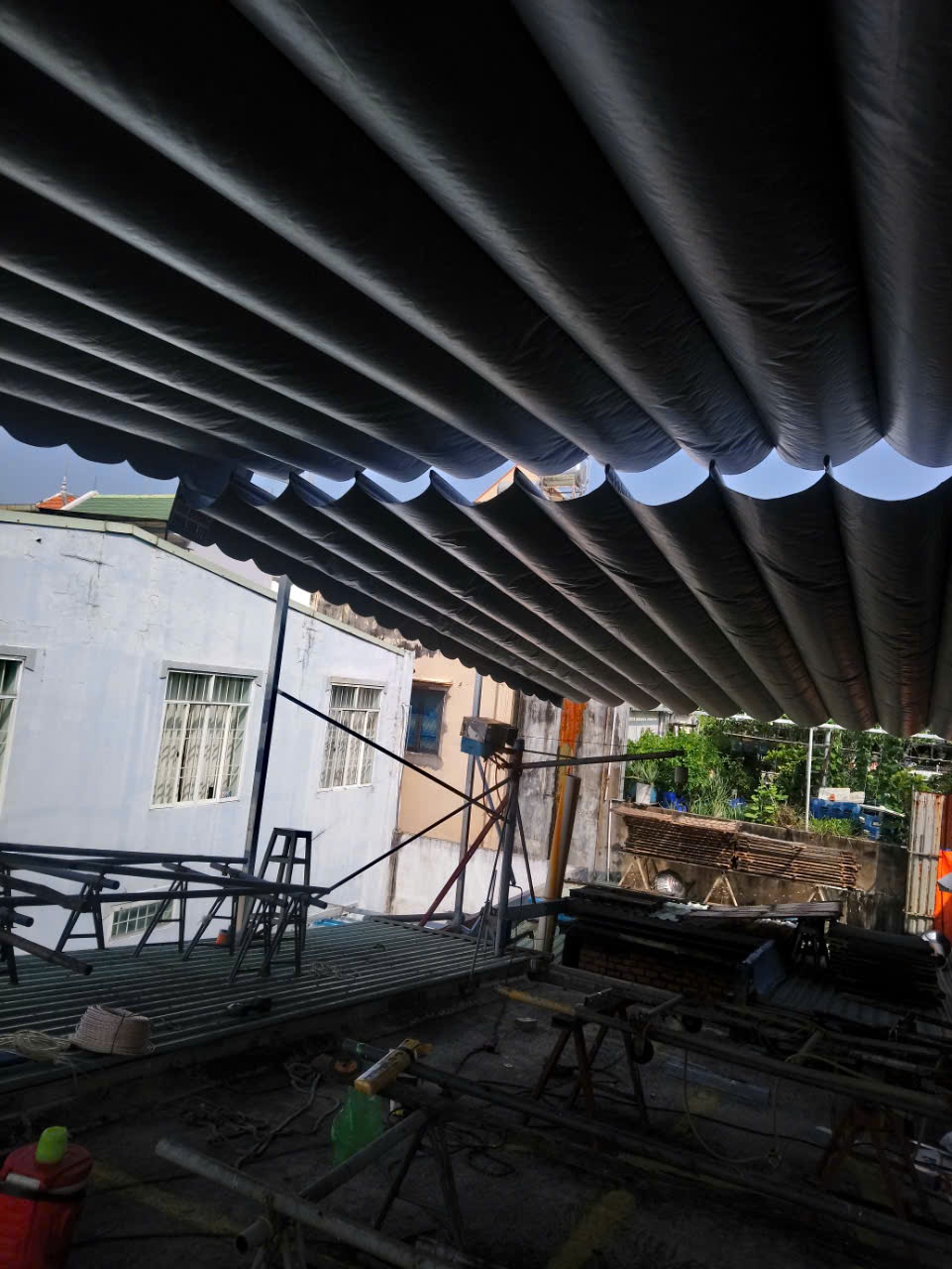 Mái xếp di động